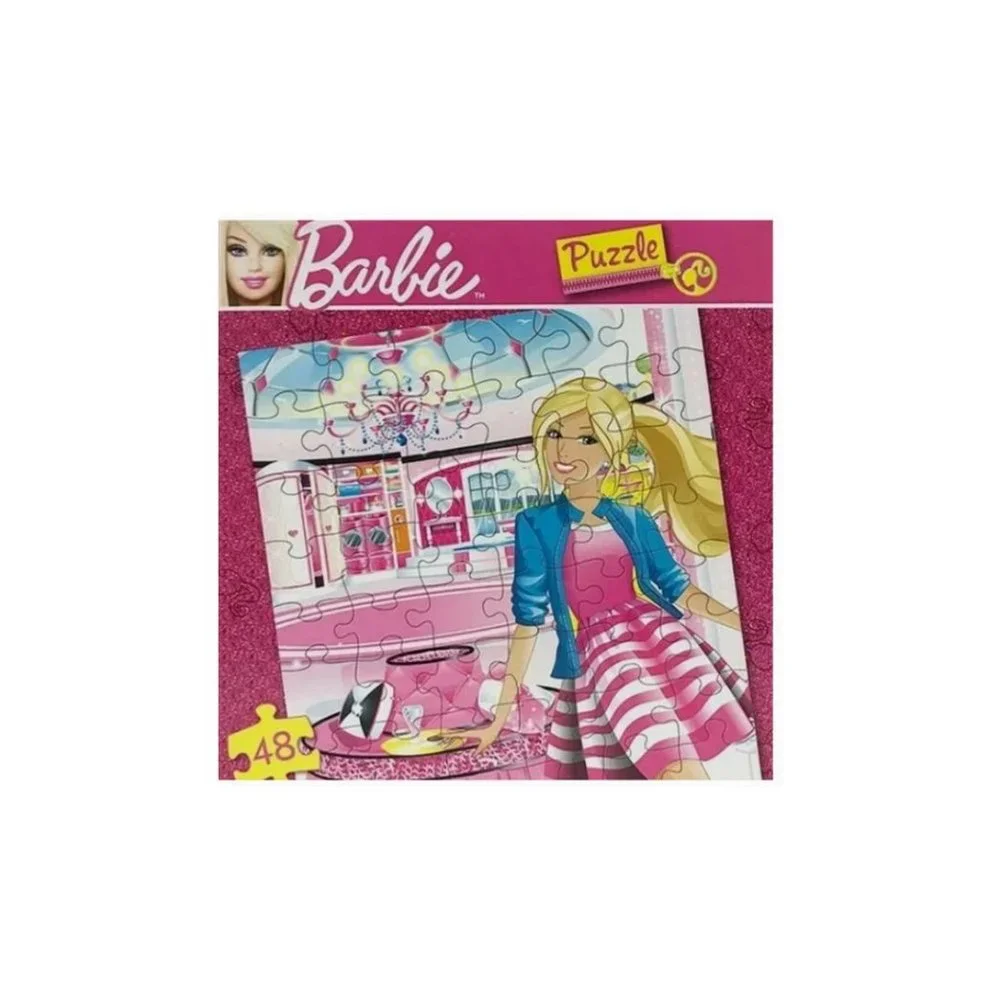 Barbie 48-piece Jigsaw Puzzle Casse Tete‎ NWT